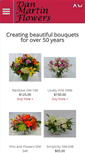 Mobile Screenshot of danmartinflowers.com